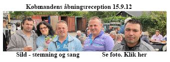Reception købmand